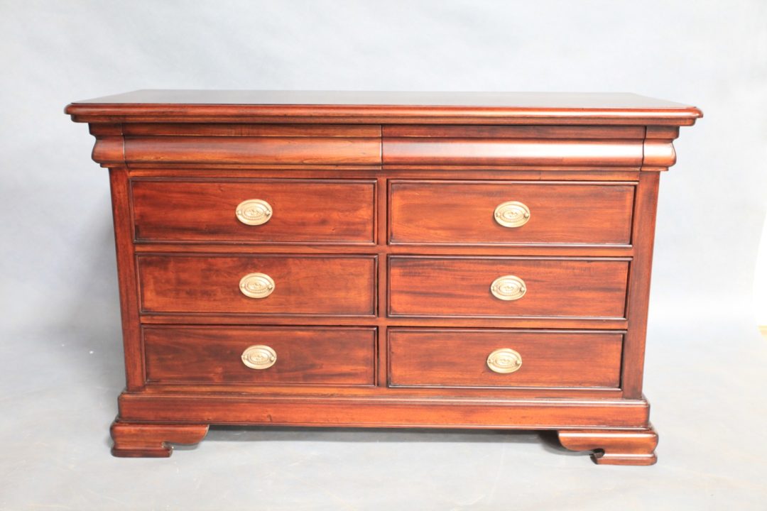 Mahogany Wood Chest Of Drawers Short And Wide Design Turendav Australia Antique Reproduction